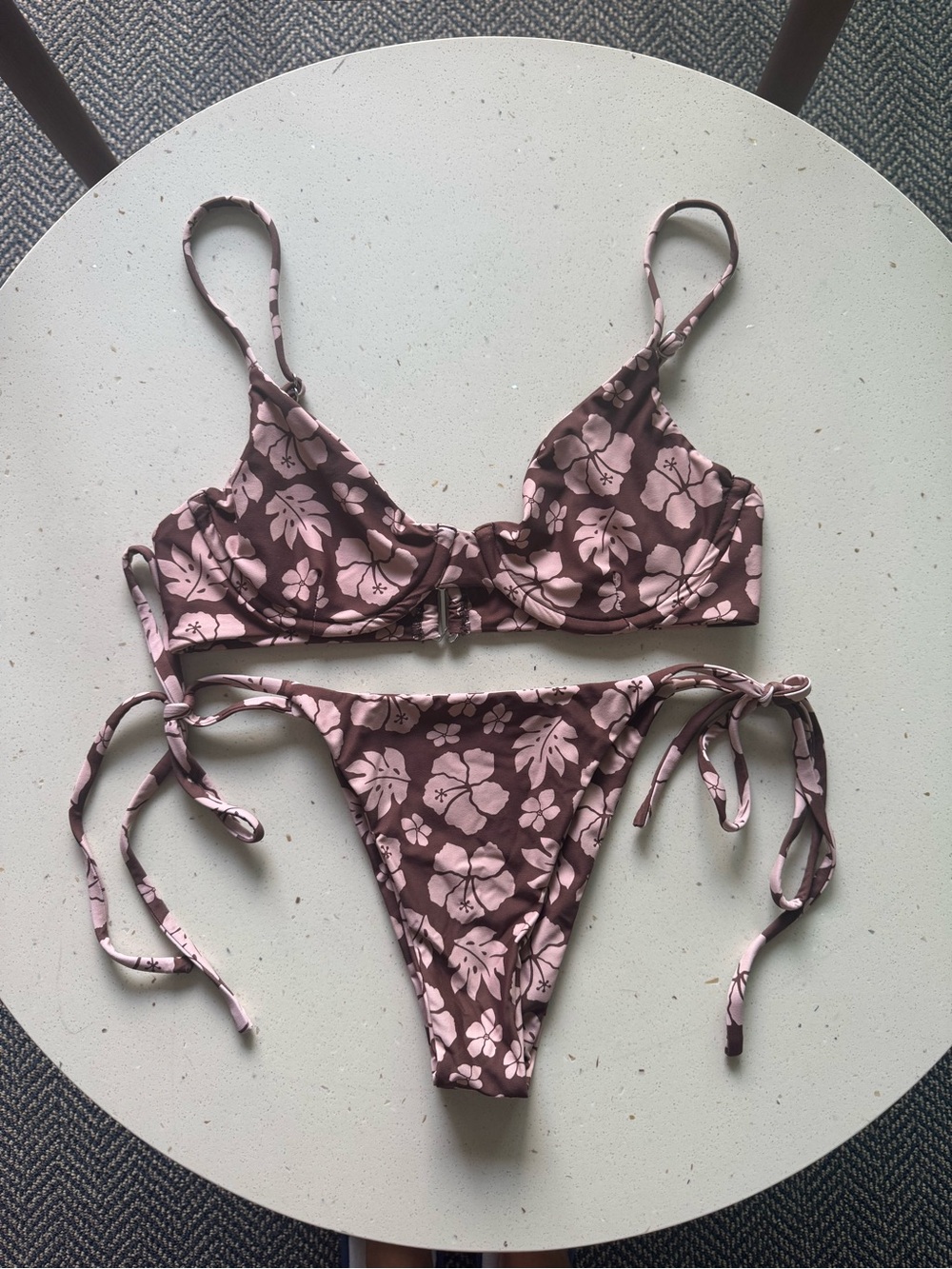 Lokahi Swim Brown Tropics Set